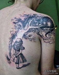 纹身后背图片,独特艺术与个性表达